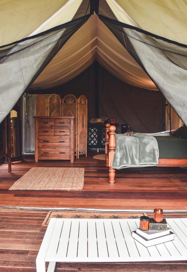 Silk Pavilions Glamping Mount Burrell Екстер'єр фото