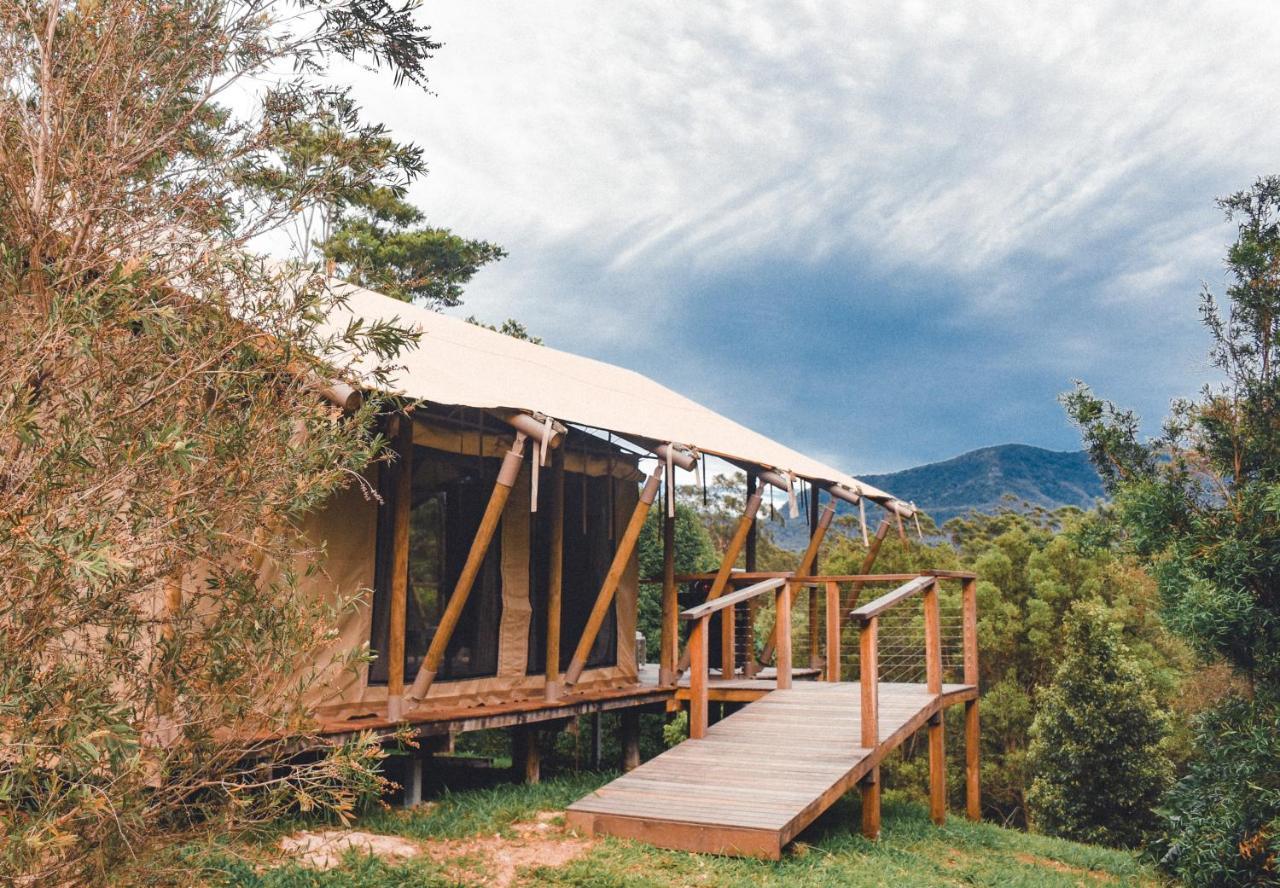 Silk Pavilions Glamping Mount Burrell Екстер'єр фото